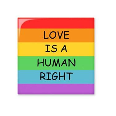 Imagem de Bandeira de arco-íris lésbica gay LGBT cerâmica brilhante decalque tijolo vitrificado adorn pedra