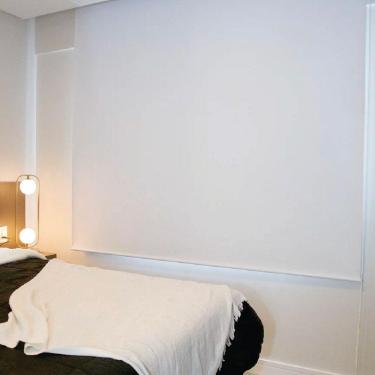 Imagem de Persiana Rolo Blackout Pinpoint Branco - 1,40m x 1,40m