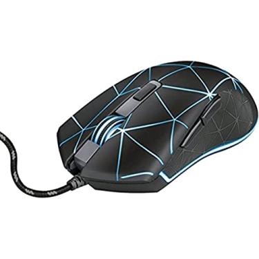 Imagem de Mouse Gamer LED GXT 133 Locx 4000dpi, 6 botões e Formato Ambidestro - Trust