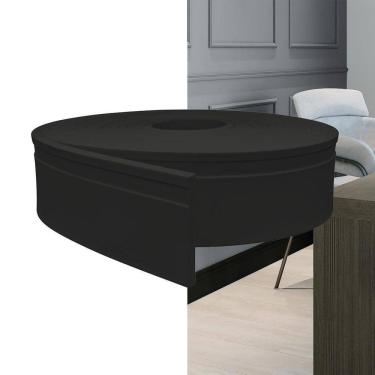 Imagem de Rodapé Eva Autocolante 10Cm Rp16 Preto 10 Metros Meurodapé