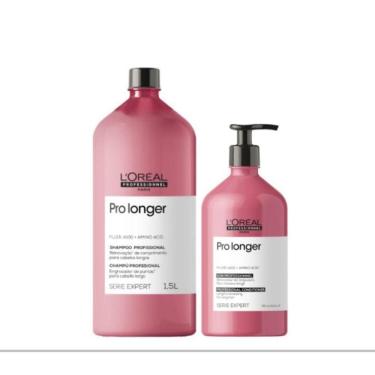 Imagem de Kit L´Oréal Pro Longer Shampoo 1,5L + Condicionador 750ml