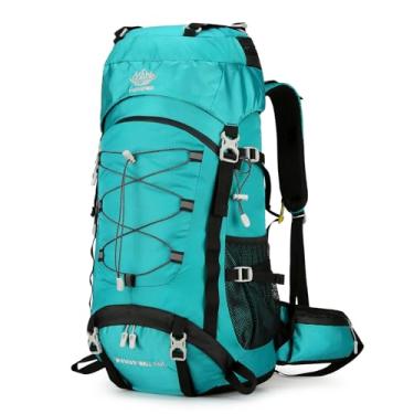 Imagem de Daconovo Mochila de acampamento de grande capacidade 60L Mochila impermeável para montanhismo para caminhadas e viagens