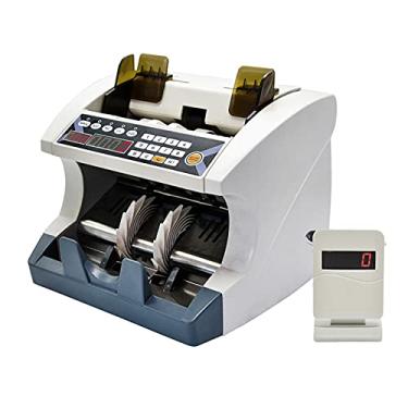 Imagem de Multi-Moeda Automática Cash Banknote Contador De Notas De Dinheiro Máquina De Contagem com MG Detector de Falsificação Display Externo para EURO/USD/GBP/AUD/JPY/KRW