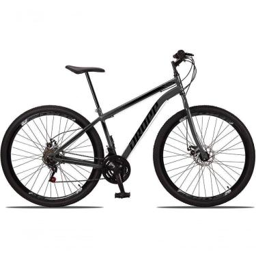 Imagem de Bicicleta 29 Dropp Sport Aço 21 Marchas Freio A Disco Grafite+preto