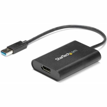 Imagem de StarTech.com Adaptador USB 3.0 para DisplayPort, 4K 30Hz, USB-A para monitor DP único, conversor de adaptador de vídeo USB, somente Windows