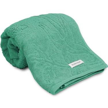 Imagem de Toalha de Rosto Avulsa Buddemeyer 100% Algodão Fibra Longa Jacquard 48 x 80 - Felpuda Macia Grossa (Alana Verde)