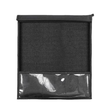 Imagem de Faraday Bag Sacos Faraday pretos para laptop e tablets bloqueador de jammer de sinal, sacos Faraday para telefones, sacos Faraday à prova de EMP (Color : Black, Size : 35X45cm)