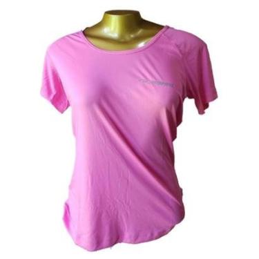 Imagem de Camiseta Olympikus Runner Runner Feminino - Rosa - G-Feminino