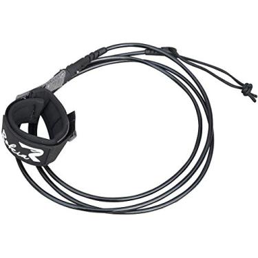 Imagem de Rokia R Trela de prancha de surfe de 6/7/8/9 pés para prancha curta, paddlefboard e softboard 5,5 mm | Preto e azul