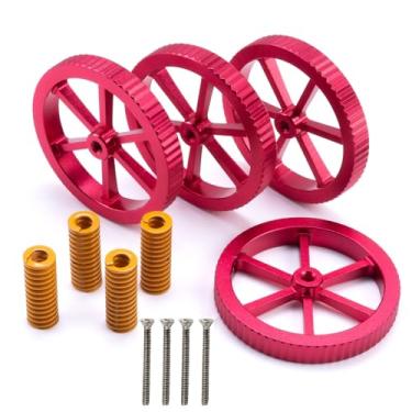 Imagem de HICTOP Porcas de nivelamento de metal atualizadas com molas quentes para impressora 3D Ender 3/3 Pro/3 V2 Ender 5/5 Plus/Pro CR-10 CR10S/10S Pro CR 20