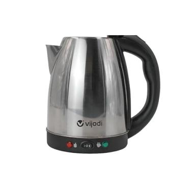 Imagem de Chaleira Elétrica Aço Inox Jarra Bule 1500W 2L Portátil 110v