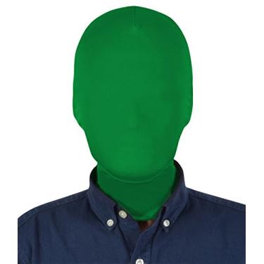Imagem de Gaoin Unisex Full Covered Costume Zentai Hood Mask (Green) Free Size