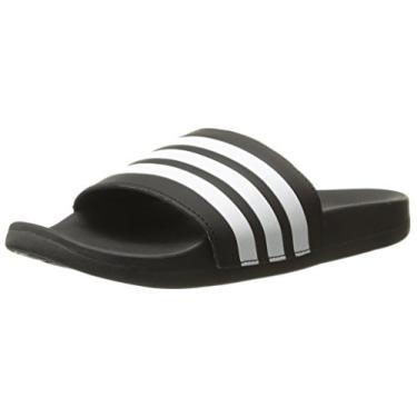 Imagem de adidas Sandália infantil unissex Adilette SC, Núcleo preto/branco/preto, 3