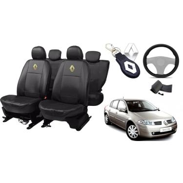 Imagem de Capa de couro para o banco megane 1997-2012 proteção impermeável