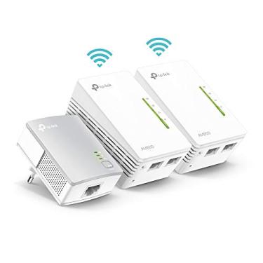 Imagem de TP-Link Kit Extensor Wifi Powerline Av600 600 Mbit / s (5 GHz), 300 Mbit / s (2,4 GHz) - 3 dispositivos