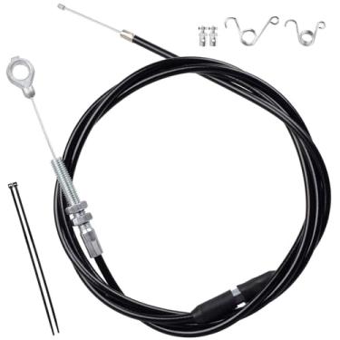 Imagem de Royitay Go Kart Cabo de acelerador universal 190.5 cm Kit de cabo do acelerador para 90cc 110cc 125cc 150cc 250cc Go Kart Scooter a gás Kandi Mini Bike Yerf Dog Pit Dirt Bike Buggy cortador de grama