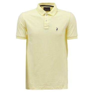 Imagem de Camisa Gola Polo Masculina Amarela Austin Western 36016