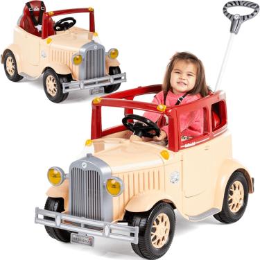 Imagem de Carrinho de Passeio e Pedal Infantil Calesita Calhambek Classic