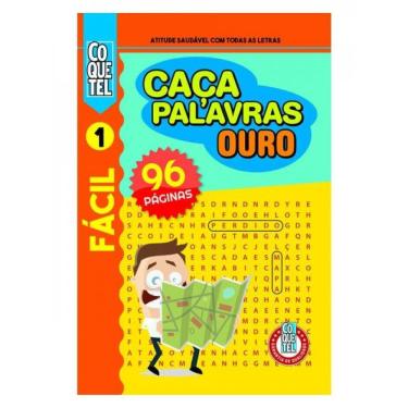 Imagem de Livro Coquetel Caça-Palavras Ouro 1