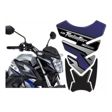 Imagem de Adesivo Protetor De Tanque Resinado Cb 250 Azul Escuro 2020 - Resitank