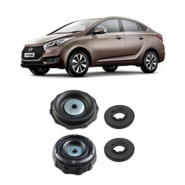 Imagem de Coxim Com Rolamento Dianteiro Hb20S Sedan 2015 2016 2017 - Qualykits