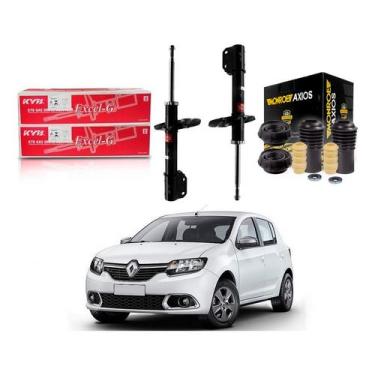 Imagem de Kit Amortecedor Dianteiro Sandero 1.0 1.6 2014 A 2019 - Kayaba
