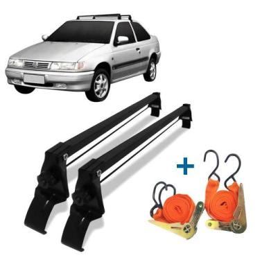 Imagem de Rack Teto Vhip Logus 2 Portas 93 Até 97 + 2 Cintas Catraca