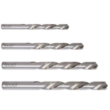 Imagem de Kit De Broca Esquerda Aço Rápido 3,4,5 E 6mm Com 4 Peças Rocast