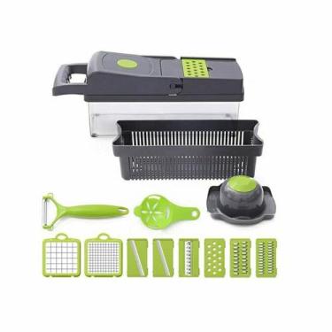 Imagem de Chopper vegetal manual, Gadgets de cozinha, Chopper alimentos, Cortado