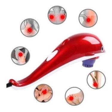 Imagem de Massageador Cervical Vertebral Golfinho Alivio Dor Muscular - MASSAGEM