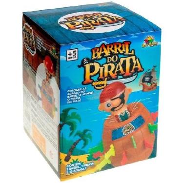 Imagem de Brinquedo Barril do Pirata Pula Pirata - ART BRINK