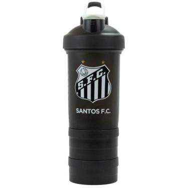 Imagem de Garrafa Santos Shakeira 500 Ml - Db3007-4 - Mileno