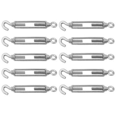 Imagem de Esticador Cabo De Aço Gancho/Olhal 3/8 3,0004 10Un - Nord