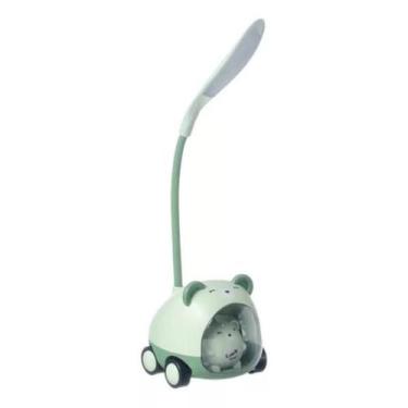 Imagem de Luminária De Mesa Led Infantil Decorativa Com Apontador - PGB, Verde