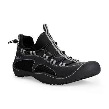 Imagem de Jambu Tênis masculino Tex Black All-Terra Sola para tração, cabedal resistente ao clima, Preto, 39