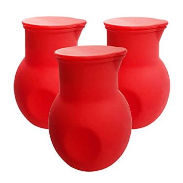 Imagem de QAOHEART Silicone Chocolate Melting Pot, Kitchen Microwave Oven Baking Tool, Used for Non-stick Melting of Chocolate, Butter, Cheese, Caramel, Milk, etc. 3-Piece Set