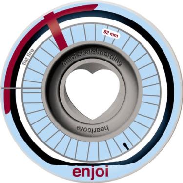 Imagem de Enjoi Rodas de pneu planas (azul claro, 52)