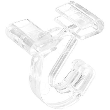 Imagem de Clip Strip Suporte articulado J Hook para teto suspenso, pacote com 12, fácil de adicionar ao trilho de teto T-Bars Corp.