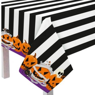 Imagem de Toalha mesa Halloween abobora Cromus - Geral