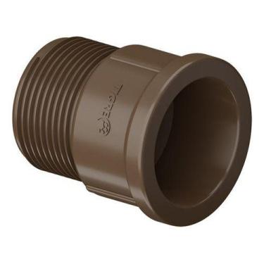 Imagem de Adaptador Curto De Pvc Marrom Soldável 50mm X 1.1/2 Tigre