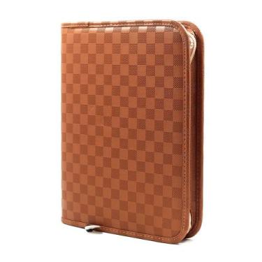 Imagem de Fichário Executive ACP Marrom 96 folhas C/6 Divisórias