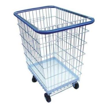 Imagem de Carrinho Para Condominio Com Bandeja 300l (g3) - JSN, ALUMINIO