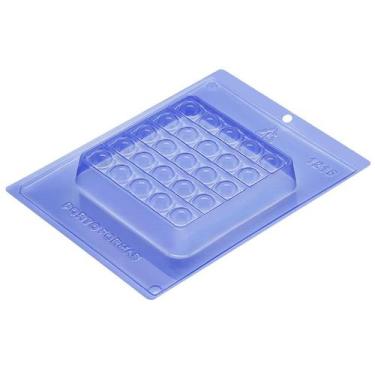 Imagem de Forma de Acetato Especial "Quadrado Pop It Fidget" - 1215 - 01 Unidade