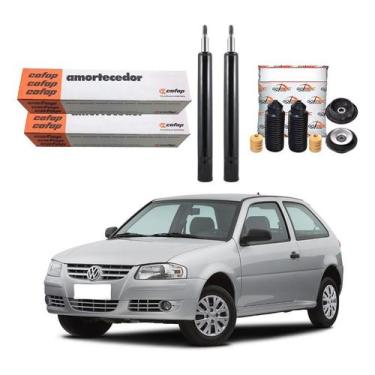 Imagem de Kit Amortecedor Dianteiro Gol G4 1.0 1.6 1.8 2006 A 2012 - Cofap