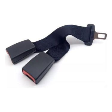 Imagem de Cinto De Segurança Adaptador Pet Fecho Duplo Universal 34cm - X-CAR