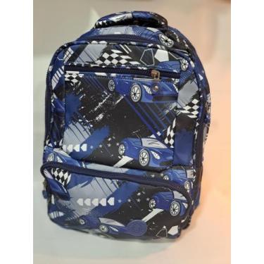 Imagem de Mochila Masculina Escolar Santino  - papelariaflordemaio 