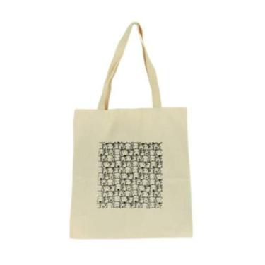 Imagem de Bolsa Ecobag 100% algodão Estampa CACHORROS - CARIOCA MAIS