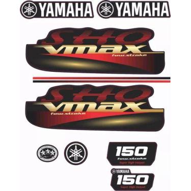 Imagem de Kit Adesivos - Yamaha Vmax 150 Para Motor De Popa - SPTS