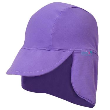 Imagem de Boné Praia Bebê e Infantil Proteção UV Violeta Tip Top
