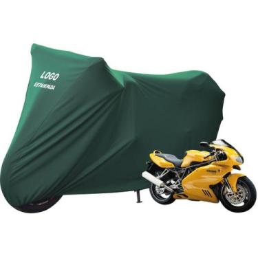 Imagem de Capa Cobrir Moto Ducati Super Sport 900 SS Com Logo - Mz, Verde